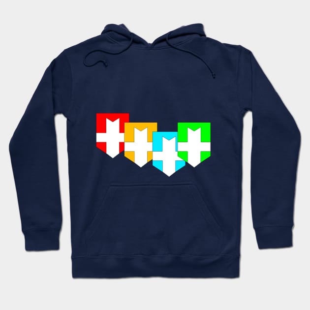 Elemental Knights Hoodie by Elendow